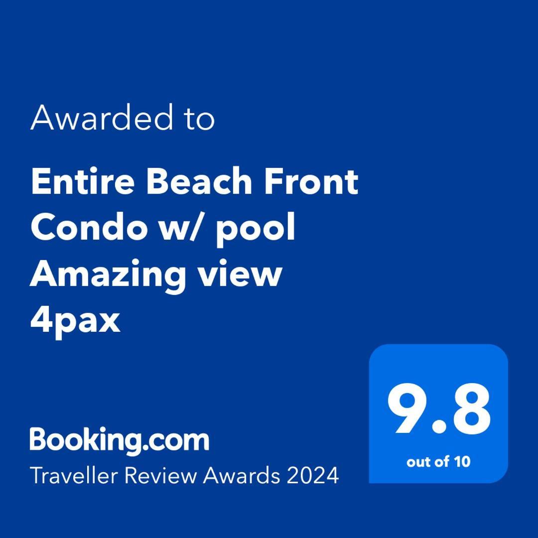Entire Beach Front Condo W/ Pool Amazing View 4Pax Майами-Бич Экстерьер фото